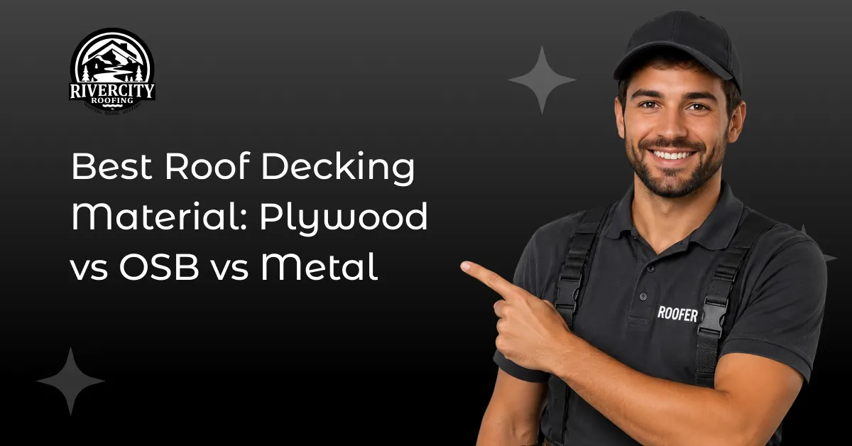 Best Roof Decking Material: Plywood vs OSB vs Metal