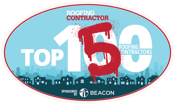 Roofing contractor top 150