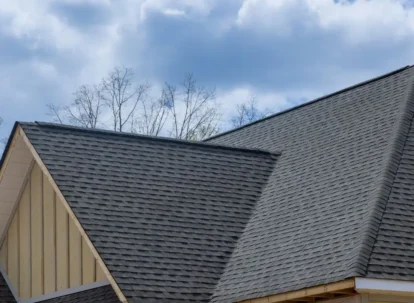 Discolored Roof Shingles