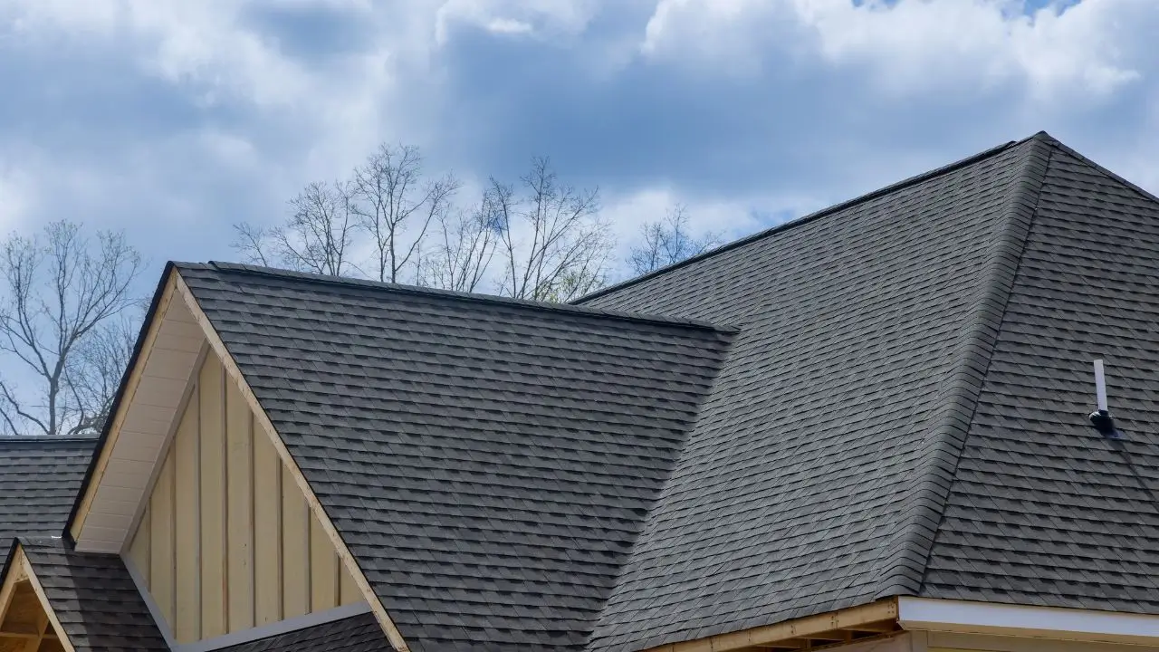 Discolored Roof Shingles