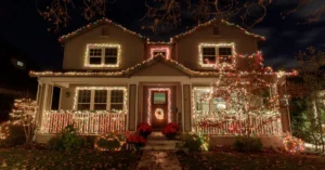 How to Hang Christmas Lights on Shingles