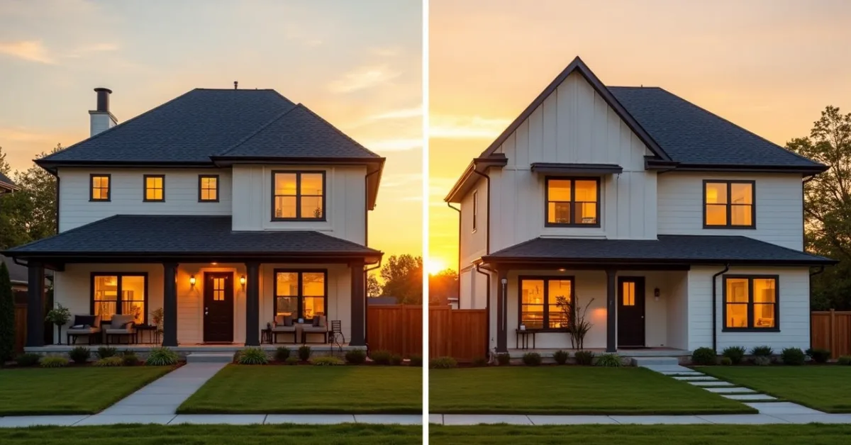 Hip Roof vs Gable Roof: Which Style Adds More Home Value? [2025]