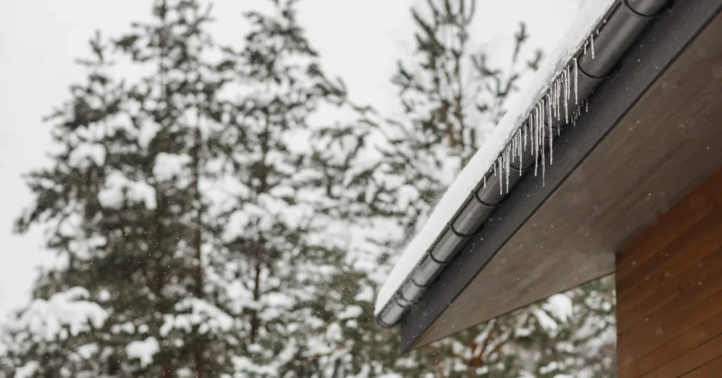 Ice dams and weather damage