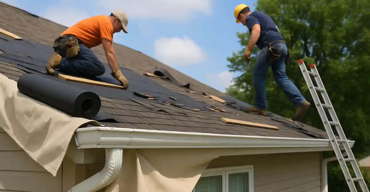 How to Protect Gutters During Roof Replacement?