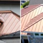 is copper metal roof 85x85